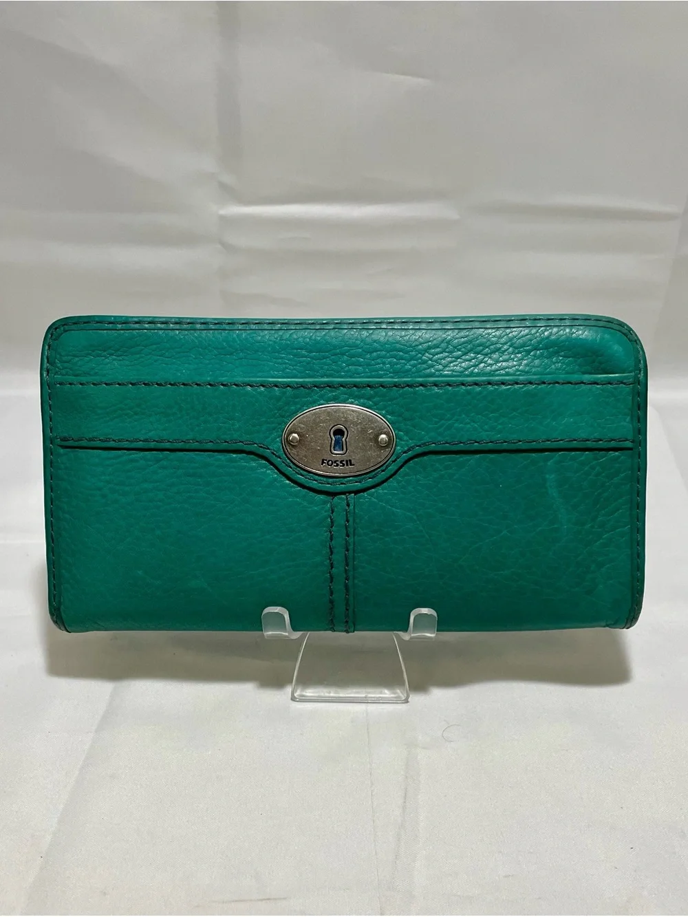 Fossil Maddox L-Zip-Around Leather Wallet